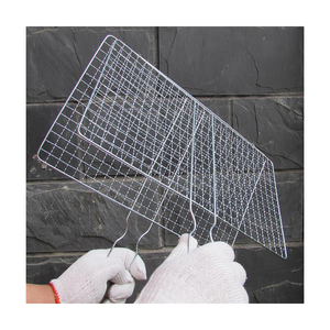 Giá bán buôn tùy chỉnh thép không gỉ BBQ nướng dây lưới thịt nướng Net-Vật liệu kim loại - Product Image 5