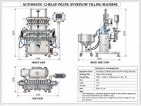 Machine de remplissage de liquides par siphon pour les projets d'embouteillage d'aliments, de boissons, de vins, de produits chimiques et de produits chimiques ménagers OEM/ODM