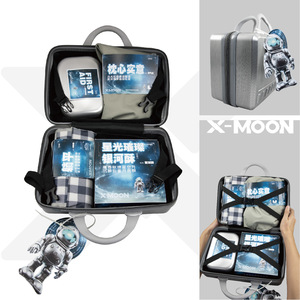 Caja de Almacenamiento X-MOON EVA con Embalaje Protector, 2-3 Compartimentos, Estuche de Regalo Portátil para Uso en Exteriores - Product Image 1