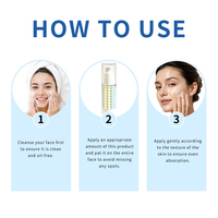 Crème isolante correctrice de teint à l'acide hyaluronique et à la glycérine, éclaircissante et hydratante au panthénol, base de maquillage tonifiante non grasse pour