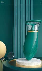 LOVE. Un masque absorbant avec un vibrateur aspirant. Avec 9 fréquences et étanchéité IPX6. Charge magnétique USB. - Product Image 3