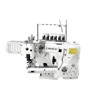 GC6200-02MS-5.2 unidade direta dupla cortador esporte desgaste máquina de costura plana para tecido de malha