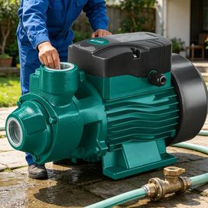 Pompe à <span class=keywords><strong>eau</strong></span> périphérique auto-amorçante à basse pression de gros volume 0,37 kW 370 W pour la circulation <span class=keywords><strong>d</strong></span>'<span class=keywords><strong>eau</strong></span> domestique - Product Image 4
