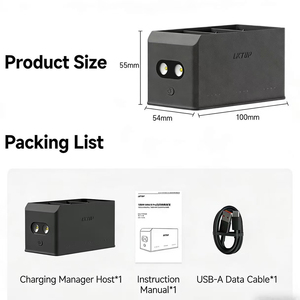 LKTOP 100W มินิ 5 โปร/มินิ <span class=keywords><strong>3</strong></span> ซีรีส์ ฮับชาร์จแบบสองทางสำหรับอุปกรณ์ที่ใช้งานร่วมกันได้ - Product Image 6