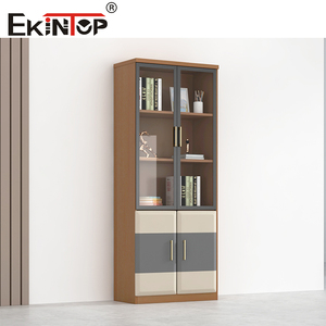 Ekintop Modular L hình dạng bảng CEO văn phòng đồ nội thất Máy tính để bàn máy tính bảng thiết kế văn phòng Bàn và ghế Bộ - Product Image 6