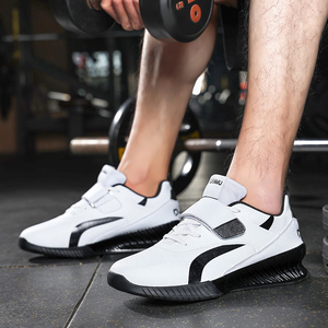 Custom Logo Summer Sports Training Shoes for Men Comfortable Lace-up Wrestling & Boxing <b>Boots</b> Professional Weightlifting Shoes - Product Image 4