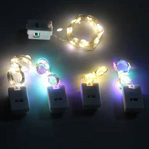 Mini <span class=keywords><strong>Luci</strong></span> a Filo <span class=keywords><strong>di</strong></span> Rame LED Sommergibili <span class=keywords><strong>con</strong></span> Batteria CR20332 per Decorazioni Natalizie, Festive e <span class=keywords><strong>di</strong></span> Compleanno per Interni - Product Image 4