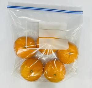 Sacs en plastique LDPE transparents avec fermeture éclair pour le stockage des aliments et l'emballage des fruits - Product Image 1
