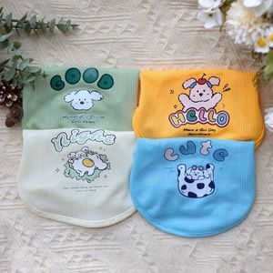 Chaleco para mascotas con estampado de animales, chaleco de poliéster verde, azul, amarillo y blanco para gatos y perros, para todas las estaciones - Product Image 3