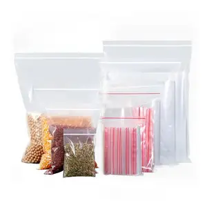 Dropship Plastic Zipper Bags For Packaging 6 X 8; Pink Anti-Static Heavy  Duty Resealable Plastic