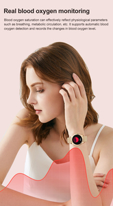 Yuniq sport Smart Watch LW105 2023 vendita calda Stock impermeabile IP68 1.28 pollici TFT <span class=keywords><strong>Display</strong></span> BT chiamata alla moda alla moda - Product Image 4