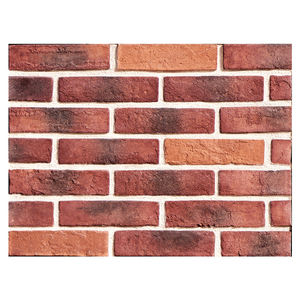 <span class=keywords><strong>Parement</strong></span> de mur extérieur <span class=keywords><strong>rouge</strong></span> rouillé noir ciment <span class=keywords><strong>brique</strong></span> placage pierre de culture artificielle décoration intérieure briques murales - Product Image 2