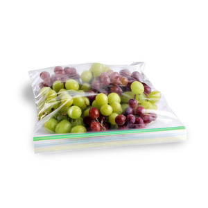 Bolsa pequeña de plástico transparente con cierre hermético, resellable, con doble cierre de cremallera. - Product Image 3
