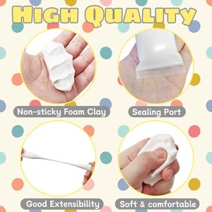 Air Dry Clay for Kids DIY Handmade Super Light Clay Educational <b>PVA</b> Slime with Mini <b>Bag</b> Gift for Children 36 Color - Product Image 3