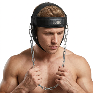 High Quality Polyester Head Harness Weightlifting Gym Strong Workout Adjustable Heavy Duty <b>Fitness</b> <b>Equipment</b> <b>Accessory</b> - Product Image 1