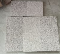 Carreaux de sol en granit naturel blanc flammé - Design moderne, légers, durables, écologiques pour villa, salle de bain, cuisine, extérieur