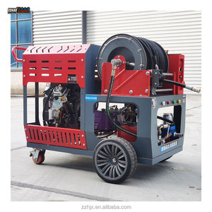 Lavadora a presión de chorro de gasolina con Control remoto, limpiador de serpiente de drenaje, máquina de chorro de costura con <span class=keywords><strong>manguera</strong></span> de alta presión - Product Image 4