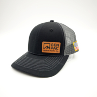 Gorra Trucker Richardson 112 Personalizada de 6 Paneles, Estilo Deportivo, Y2K, Ciclismo, Malla Transpirable, Unisex, Poliéster/Algodón, para Exteriores