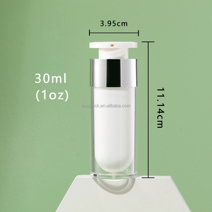 Luxury Make up Cosmetic Packaging <strong>30ml</strong> Serum <strong>Pump</strong> <strong>Airless</strong> <strong>Bottle</strong> for Foundation Concealer Travel Size - Product Image 6