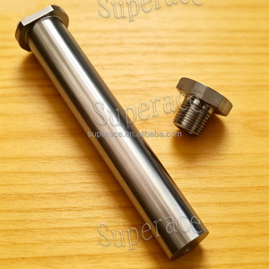 Kit de pivots de roue creux usinés CNC pour voitures miniatures et Sprint Car, filetage 5/8-18 avec capuchon d'écrou pour arbres de roue, pièces de course Mirco - Product Image 2