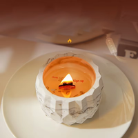 Boîte cadeau créative, bougie aromathérapeutique à la cire de soja, parfum montagne-forestière, longue durée, faite à la main pour les anniversaires, décoration de la maison