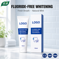 Dentifrice Probiotique Blanchissant Anti-Caries OEM ODM Marque Privée Formule Personnalisée Menthe Haleine Fraîche Usage Domestique Prix Usine Faible MOQ