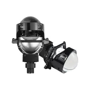 High Power 3.0 Inch BI LED Projector Headlight Bulbs 48W/58W High Low Beam Laser Working Driving Foglamp Light