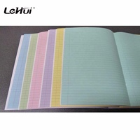 Fourniture de papeterie scolaire couverture personnalisée couleur 48 Pages A5 doublé papier 75gsm cahier d'exercices de qualité exceptionnelle