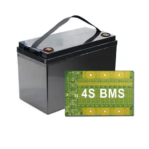 Смарт-4S 100A BMS/PCB/PCM с функцией баланса для детей возрастом от 12v 100Ah 150Ah 200Ah 300Ah ионные аккумуляторы LiFePO4 батарейный блок