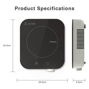 Poêle électrique à induction à brûleur unique 1200W, 220V, nouveau modèle <span class=keywords><strong>de</strong></span> chauffage avec bouton, cuiseur électrique, cuisinière à induction - Product Image 2