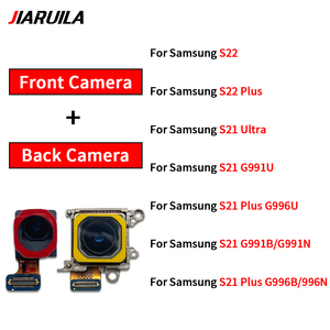 Kit de cámara frontal trasera para Samsung S21 G991B G991N <span class=keywords><strong>G991U</strong></span> S21 Plus G996B G996U S21 Ultra S22 Plus Módulo de cámara trasera Cable flexible - Product Image 6