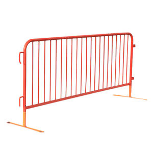 Barriera temporanea per il controllo della folla pedonale della barricata francese galvanizzata scherma - Product Image 3