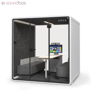 Sound Phone Booth Home Easy Installation Studio Drum Acoustic Sound Isolation Phone Acoustic Booth