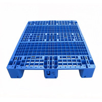 Palette en plastique empilable, palette en plastique robuste pour usage industriel, palette en plastique HDPE de grande taille pour entrepôt