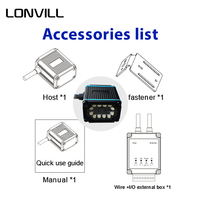 Lecteur de codes-barres longue portée LONVILL, lecteur de codes-barres à vendre, lecteur de codes-barres 1D 2D avec RS232 USB TTL