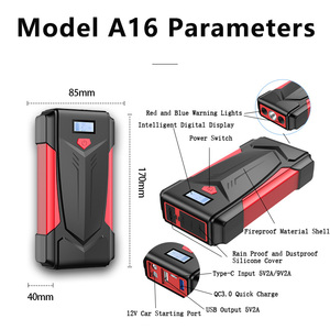 ODM/OEM 2000A portatile auto Jump Jump Pack batteria auto salto di avviamento batteria <span class=keywords><strong>12v</strong></span> al <span class=keywords><strong>litio</strong></span> <span class=keywords><strong>Booster</strong></span> - Product Image 6