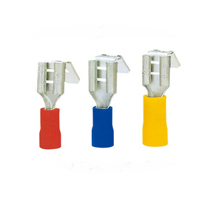 PBDD en forma de hombro <span class=keywords><strong>Mela</strong></span> y hembra Cable prensado aislado bloque de latón terminales Cable conector terminales - Product Image 3