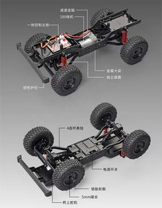 MN98 MN99S Pro Mejorado, <span class=keywords><strong>Land</strong></span> <span class=keywords><strong>Rover</strong></span> <span class=keywords><strong>Defender</strong></span> <span class=keywords><strong>90</strong></span> a Escala 1/12, 4WD, 2.4G, <span class=keywords><strong>RC</strong></span> Todoterreno, Juguete de Hobby - Product Image 6