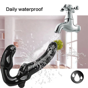 Consolador Vibrador Exótico con Arnés de Doble Cabeza Suave Masajeador de Vagina y Próstata para Adultos Juguetes Sexuales Orales para Hombres Mujeres Parejas - Product Image 2