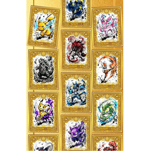 Nouvelle Boîte Mystère de Cartes Métalliques Gaufrées Pokémon de Haute Qualité YQ – Cadeau Surprise, Jeux de Société Fan Art, Boîte de Boosters Scellée <span class=keywords><strong>en</strong></span> Gros - Product Image 5