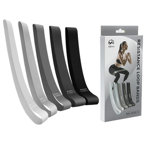 Juego <span class=keywords><strong>de</strong></span> Bandas <span class=keywords><strong>de</strong></span> Resistencia TPE con Logotipo Personalizado, 5 Niveles, 10-50 Libras, Bandas Elásticas para <span class=keywords><strong>Ejercicio</strong></span>, Múltiples Combinaciones <span class=keywords><strong>de</strong></span> Colores en Caja <span class=keywords><strong>de</strong></span> Papel - Product Image 6