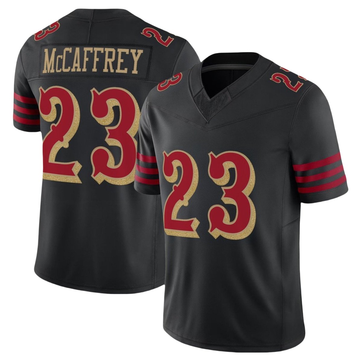 23 Christian McCaffrey Black