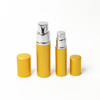 Botol Parfum Kosong Aluminium Merah Biru Mewah Botol Minyak Parfum 10ml 5ml Botol Semprot Atomizer Parfum Kemasan