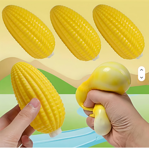 Jouets promotionnels amusants à presser, balle anti-stress en forme de maïs, jouet à presser pour soulager l'anxiété, jouet sensoriel pour adultes et enfants - Product Image 1