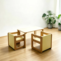 Chaise en bois Montessori de qualité supérieure avec design ergonomique pour enfants, idéale pour la maison, la salle de classe, vente en gros, mobilier d'apprentissage précoce personnalisé