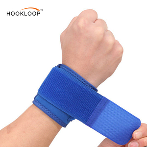 Bande de maintien sportive en nylon personnalisée de haute qualité, respirante, pour la musculation et la protection des poignets en salle de sport - Product Image 1