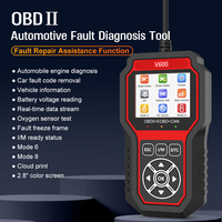 Lecteurs de codes OBD2/EOBD OEM V600 avec boutons ultra-sensibles – Outils essentiels de diagnostic moteur et de test de conformité anti-pollution pour la vente en gros