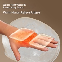 Masseur de main intelligent portable LUYAO S16A avec chaleur, compression d'air légère, minuterie et batterie longue durée