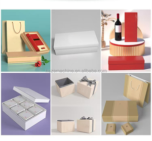 Prezzo di fabbrica manuale cartellina incollatrice macchina colla carta macchina semi-automatica ondulazione cartone incollatrice - Product Image 5