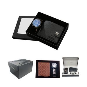 2025 Novelty Gifts Box Set Luxury Christmas <b>Wallet</b> and Belt Man Idea Gift Set for Men - Product Image 1